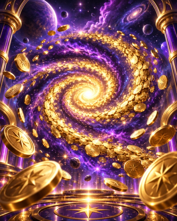 Cosmic Coins casino game artwork